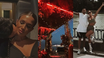 Cami Homs de vacaciones con