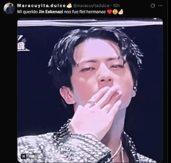 Jin de BTS es el ‘Yaco Eskenazi coreano’