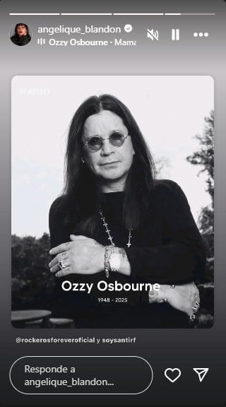 Distintas figuras del entretenimiento y hasta del Gobierno recordaron a Ozzy Osbourne a través de las redes sociales - crédito redes sociales
