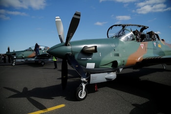 La compra de los Super Tucano reemplaza a los IA-58 Pucará y a los A-37 Dragonfly, que ya no respondían a las exigencias actuales (REUTERS/Cesar Olmedo)