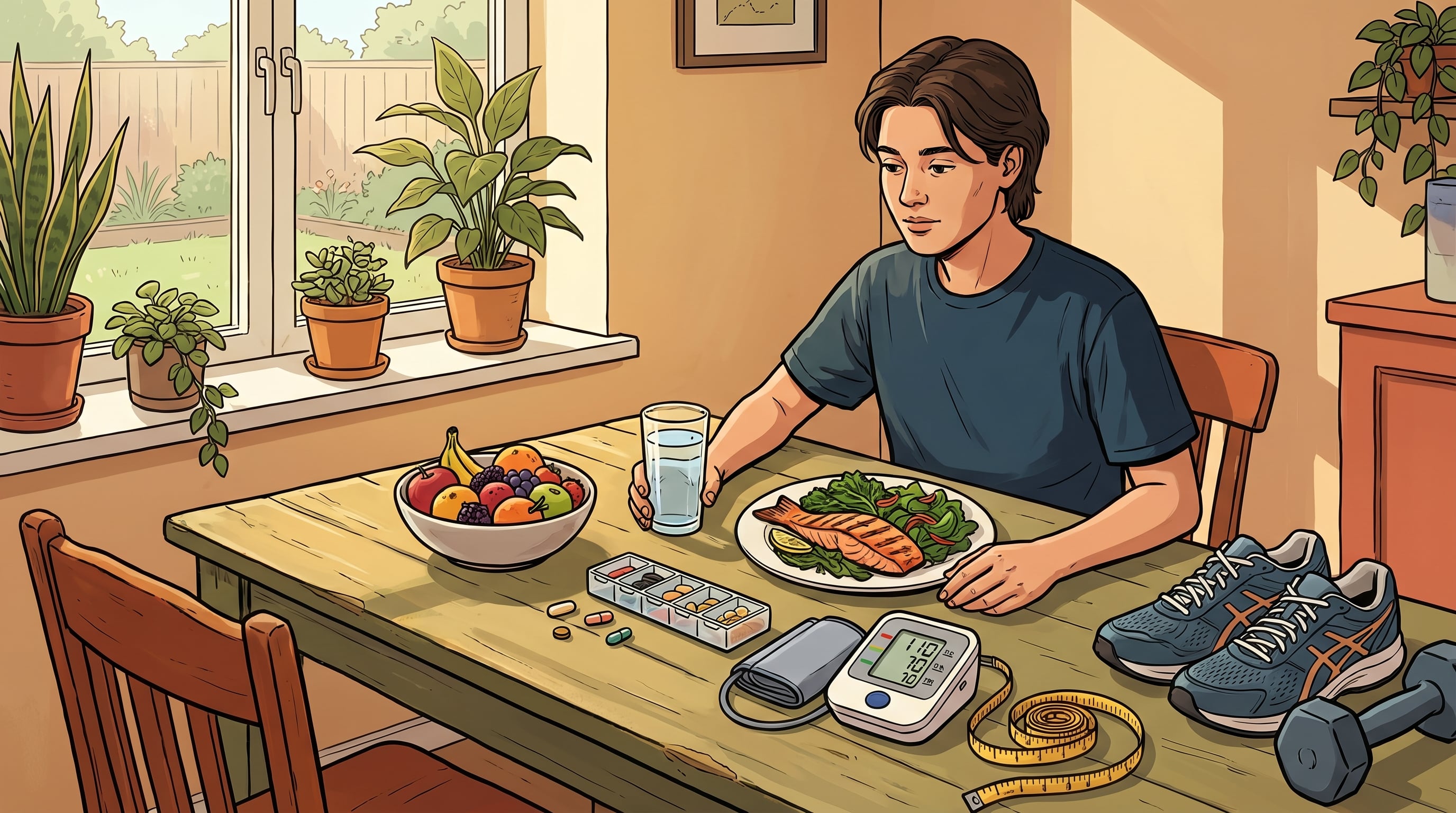 Un estudio de la Boston University School of Medicine demuestra que mantener hábitos saludables durante años reduce hasta un 73% el riesgo de enfermedades cardiovasculares (Imagen Ilustrativa Infobae)