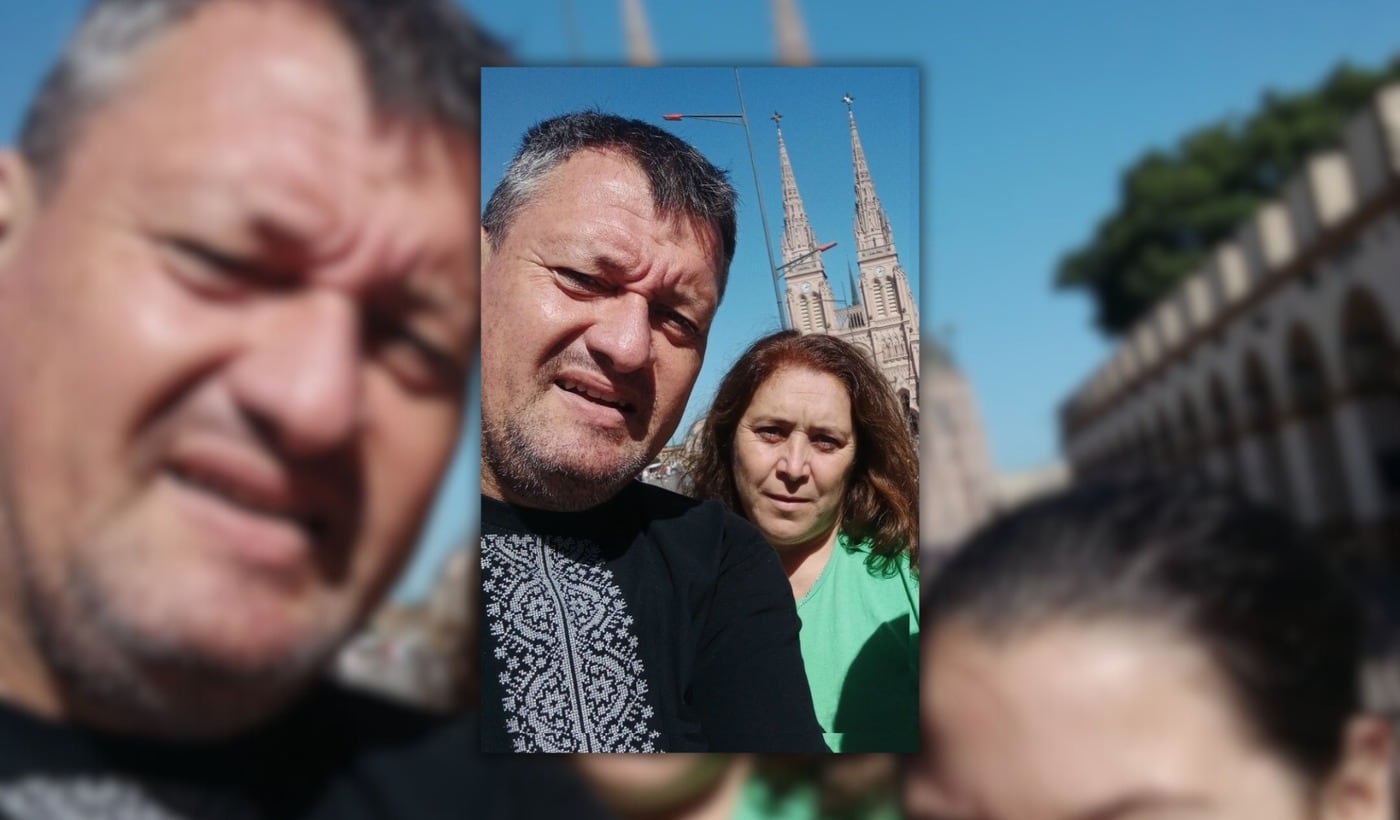 Eduardo Basilio Diaduch y Cecilia Sosa murieron en el choque frontal a la altura de Las Flores, provincia de Buenos Aires (Foto: Gentileza 0221)