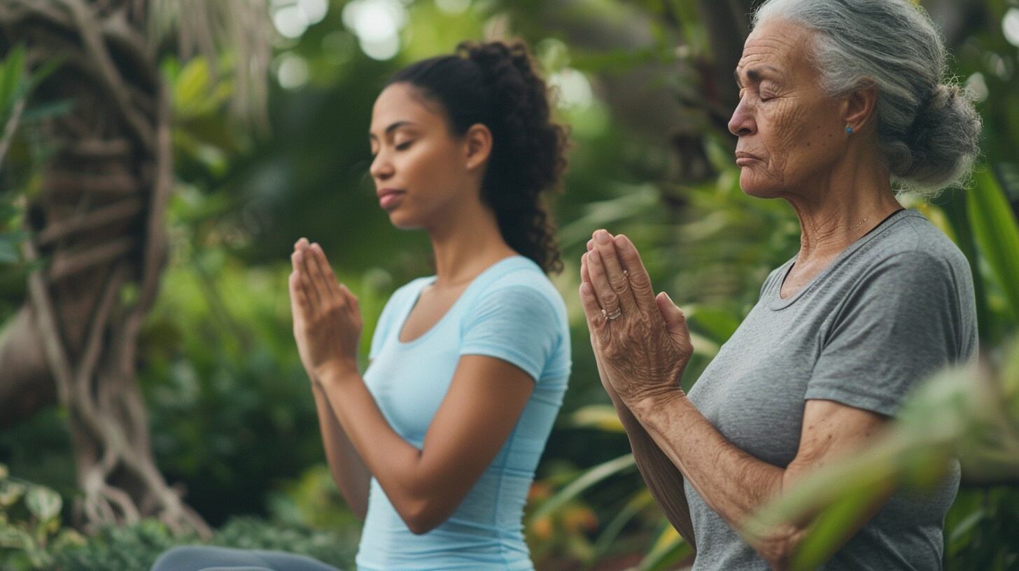 La psicóloga Noa Ramírez destaca la importancia de integrar visualización, meditación y respiración consciente para afrontar la menopausia (Imagen Ilustrativa Infobae)