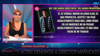 Erick García Vilca admite que estuvo en el departamento de Patricia Villarreal, pero niega que pasara algo más