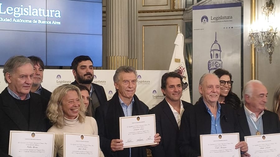 Mauricio Macri en la Legislatura porteña (Prensa Legislatura CABA)