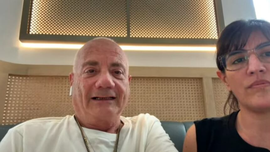 Luis Har, argentino secuestrado por Hamas y rescatado en 2024 por las Fuerzas de Seguridad de Israel.