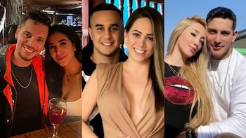 Parejas del espectáculo por los