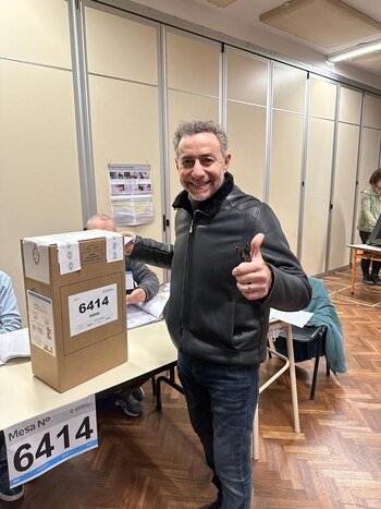Luis Majul votó alrededor de