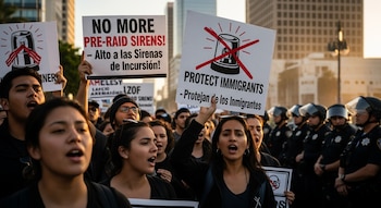 Organizaciones comunitarias colocaron alrededor de