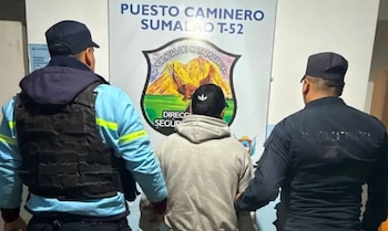 Una alerta se activó cuando los efectivos de la Dirección de Seguridad Vial registraron las bases de datos (Dirección de Seguridad Vial Catamarca)