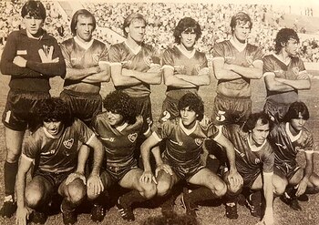 Equipo de Independiente la tarde