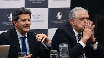 Luciano Laspina presentó su libro