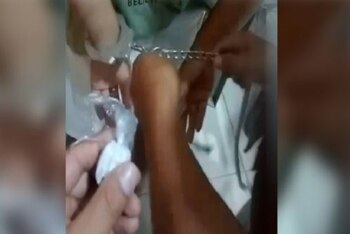 Intervienen a interno que escondía