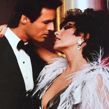 Joan Collins, en "Dinastía"