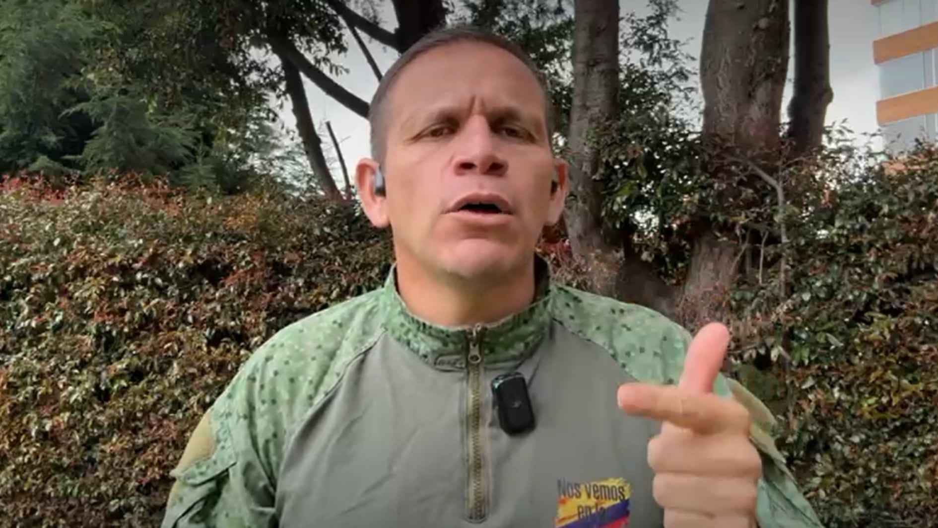 Rodríguez pidió unidad en las fuerzas militares - crédito Germán Rodríguez Mayor de la reserva activa