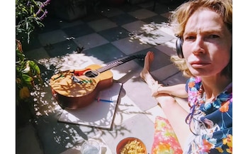 Gloria Carrá en la imagen