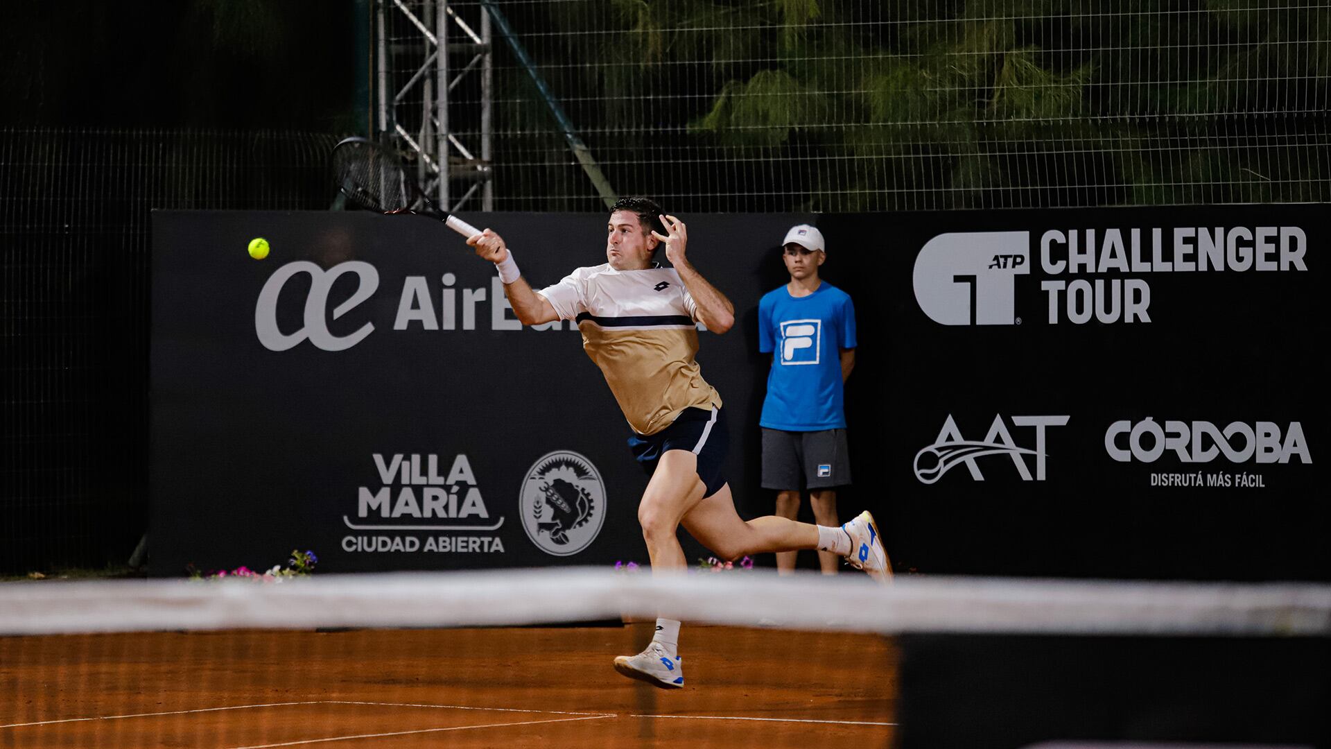 Federico Gómez cayó este sábado en semis ante su compatriota Alex Barrena (Foto: Omar Rasjido / Prensa AAT)
