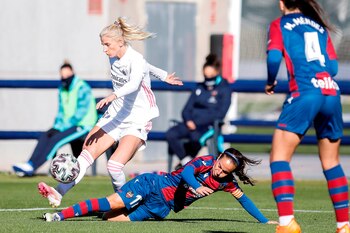 La jugadora del Levante UD,
