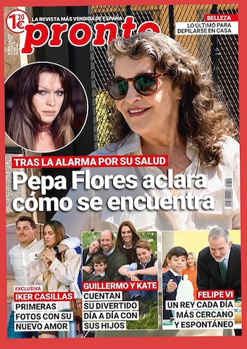 Portada de la revista 'Pronto' del lunes 1 de junio'.