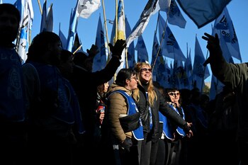 La columna de La Cámpora