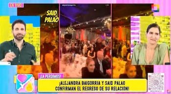 Rodrigo González arremete contra Said Palao y sorprende con fuerte mensaje a Ale Baigorria. Captura: Amor y Fuego.