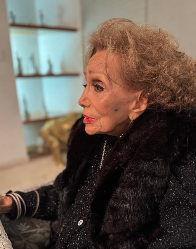 Nieto de María Victoria aseguró que tiene 102 años. (Instagram: @mar1a_v1ctoria)