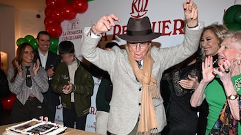 Ortega Cano, desatado, se arranca