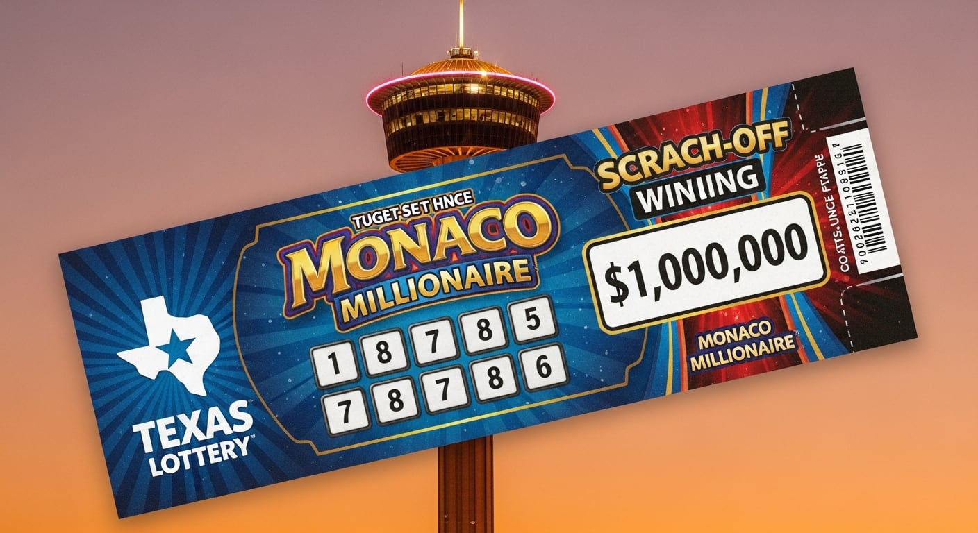 El boleto ganador fue adquirido en el supermercado Stop and Shop del este de San Antonio y corresponde al juego Monaco Millionaire (Imagen Ilustrativa Infobae)