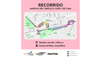 Recorrido de la Marcha del