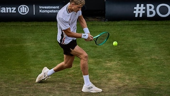 El tenista español Landaluce sufre la remontada de Fritz en Stuttgart