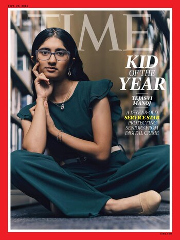 Tejasvi Manoj, reconocida como Niña