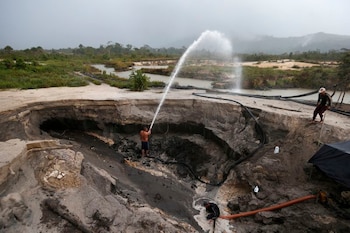 Imagen referencial de una mina