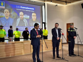 El operativo de captura se realizó en barrios de San Cristóbal, Kennedy y Bosa, donde fueron detenidos los cuatro hombres, todos entre 20 y 30 años - crédito Mebog