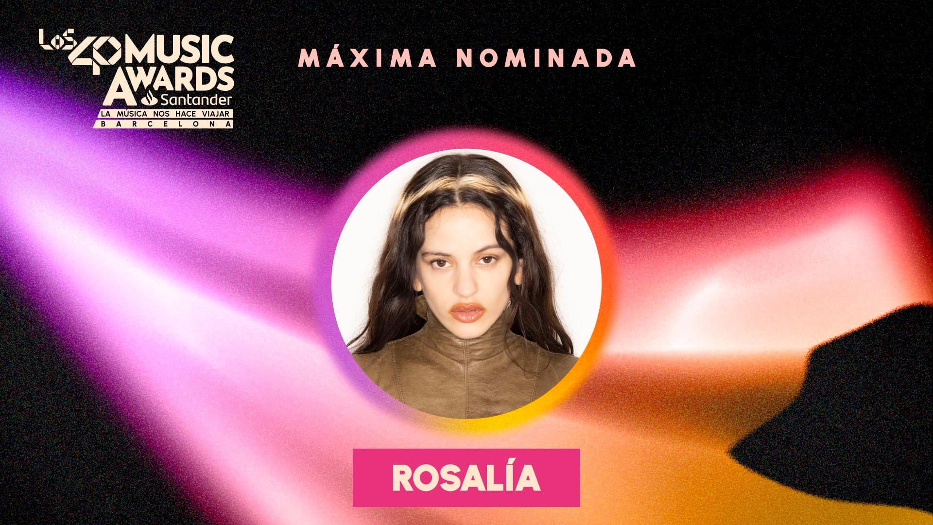 Rosalía encabeza las nominaciones de Los40 Music Awards Santander 2026