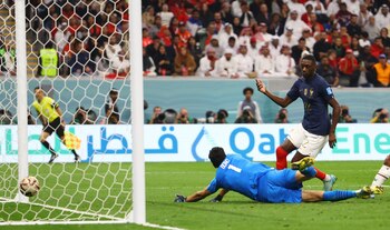 El delantero francés Randal Kolo