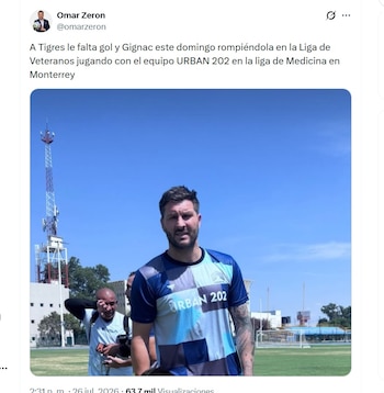 Captaron a Gignac con su nuevo equipo (X/ @omarzeron)