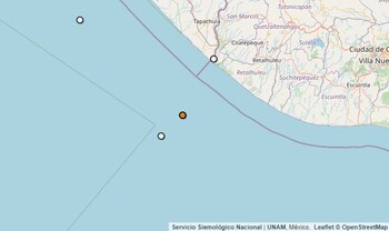 Temblor reportado en Chiapas.
(SSN)