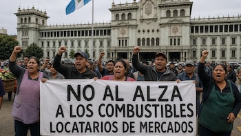 “Este 15 de Septiembre no hay independencia”: mercados anuncian protesta indefinida en Guatemala por el precio de los combustibles