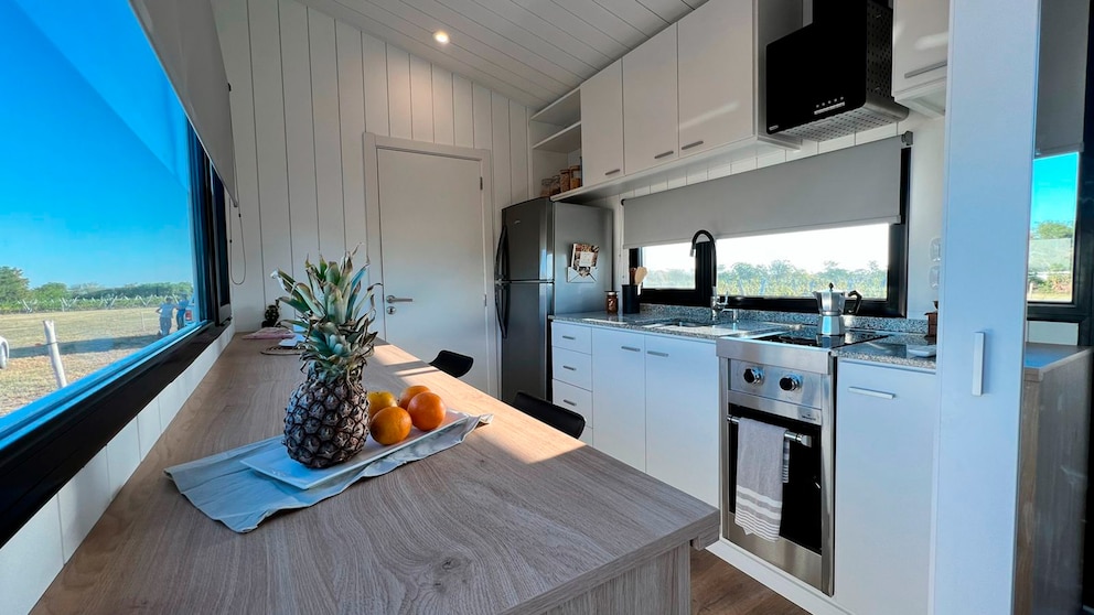 Los interiores se culminan igual que cualquier vivienda tradicional