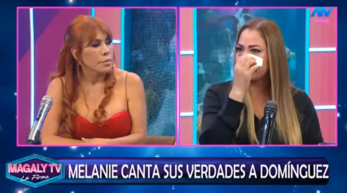 Magaly TV expone delicado estado de hija de Christian Domínguez. Captura: Magaly Tv La Firme.