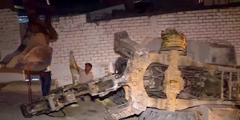 Una máquina de gran tamaño