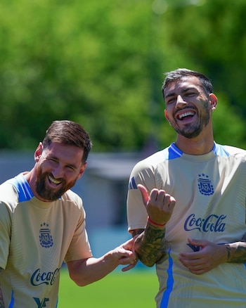 Entrenamiento de la Selección Argentina 13-11-2024