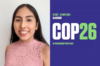 COP26: peruana estará presente en