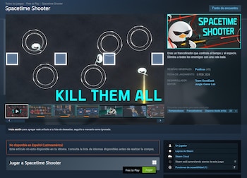 En Spacetime Shooter, te conviertes