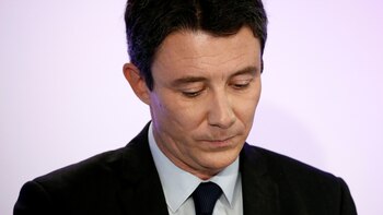 El candidato de Emmanuel Macron