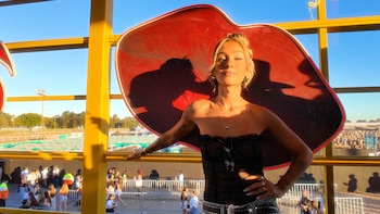 La influencer Mía Martínez recorrió