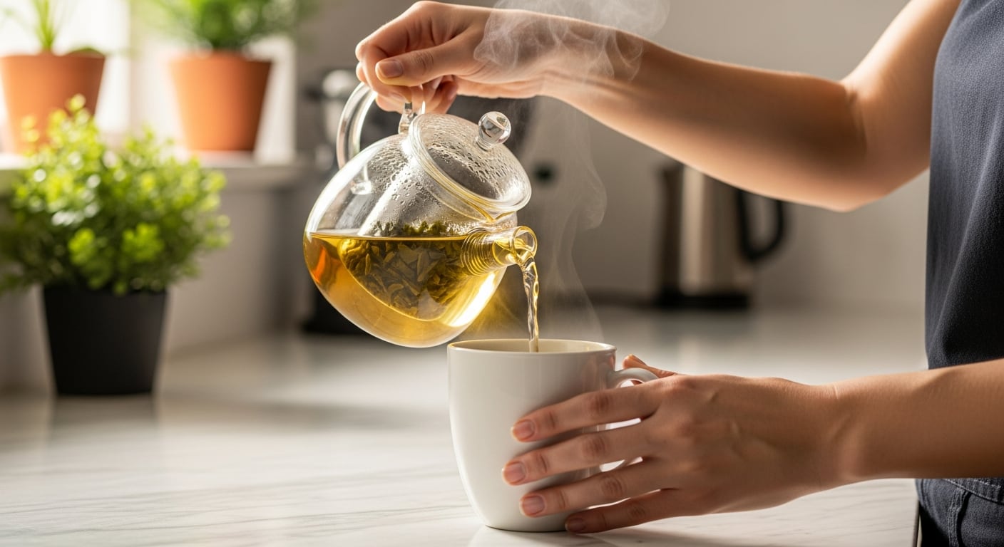 Una taza de té sin azúcar puede integrarse a la rutina diaria como alternativa a bebidas endulzadas (Imagen Ilustrativa Infobae)