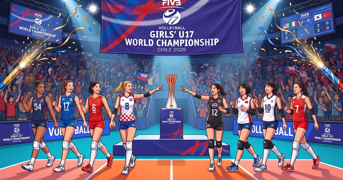 Photo: Infobae Mondial Sub-17 de volley 2026 : les affiches des quarts de finale fixées