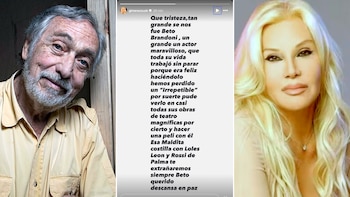 Las emotivas palabras de Susana Giménez para Luis Brandoni: “Hemos perdido a un irrepetible”