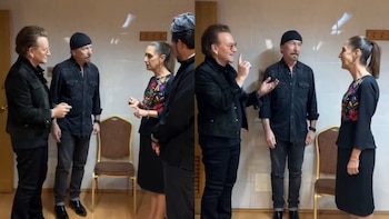 U2 se reúne con Sheinbaum y la elogia por su trabajo como presidenta: “Tan fan de ti”